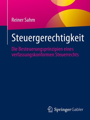 cover image of Steuergerechtigkeit